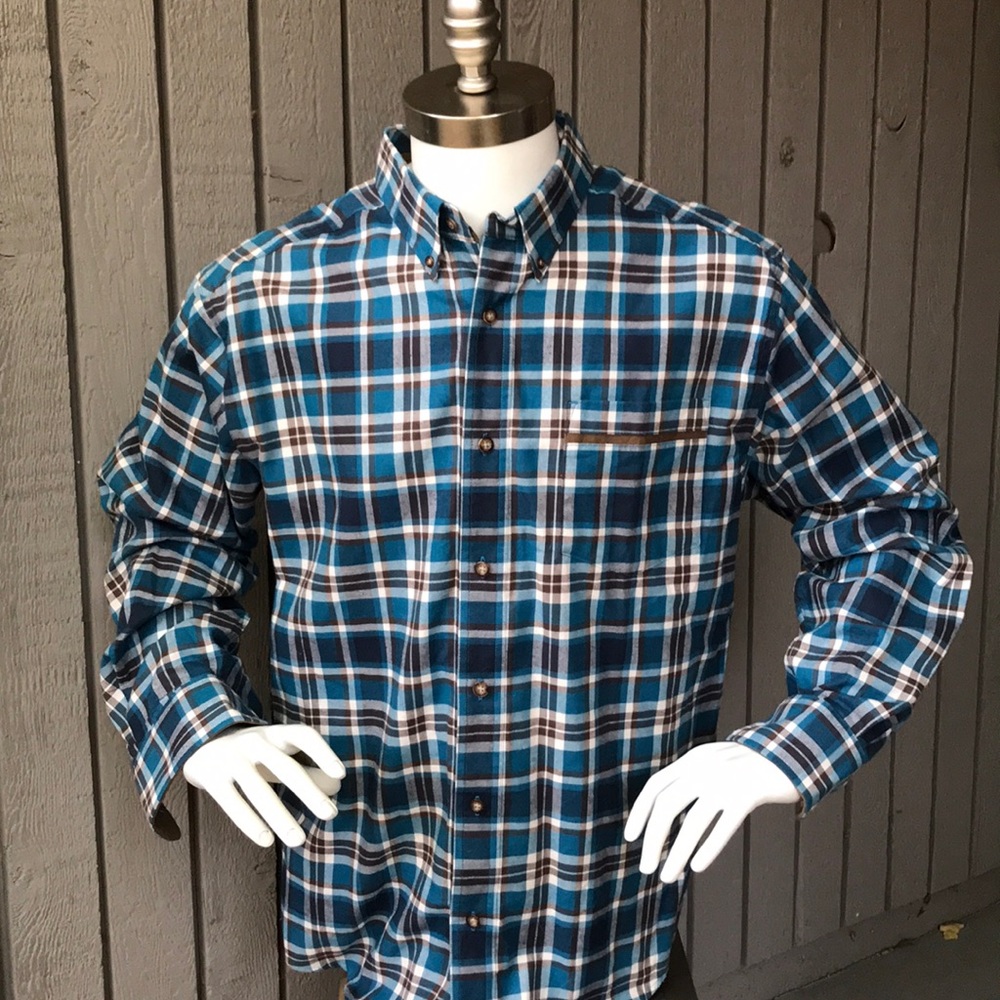Cabela’s Men’s Long Sleeve Flannel (size L)